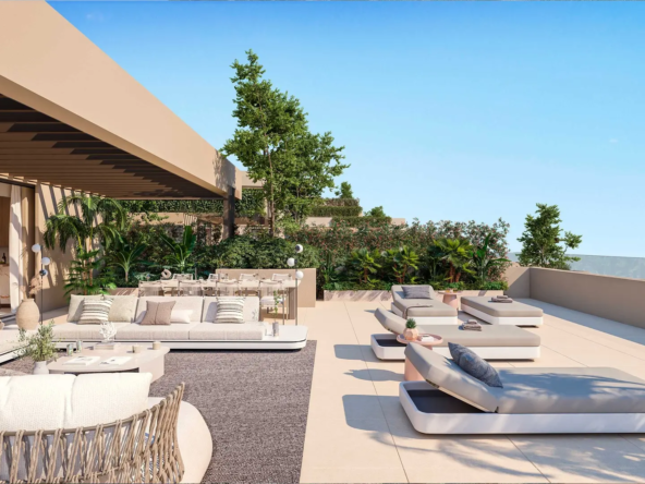 Cascada Homes Benahavis Gated Communities Costa del Sol Sky Villa Terrace1