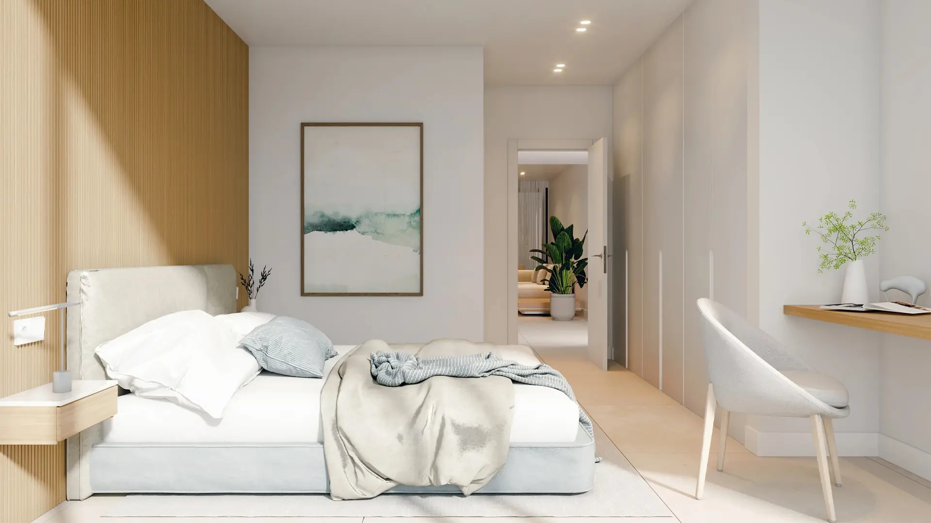 Cascada Homes - Marbella - Sea Views Apartment - Sira Homes - Bedroom