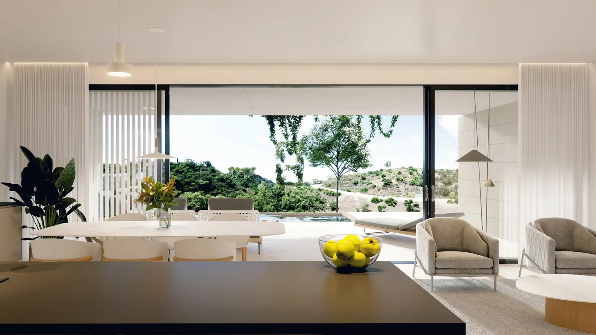Cascada Homes - Marbella - Sea Views Apartment - Sira Homes - Dinning area