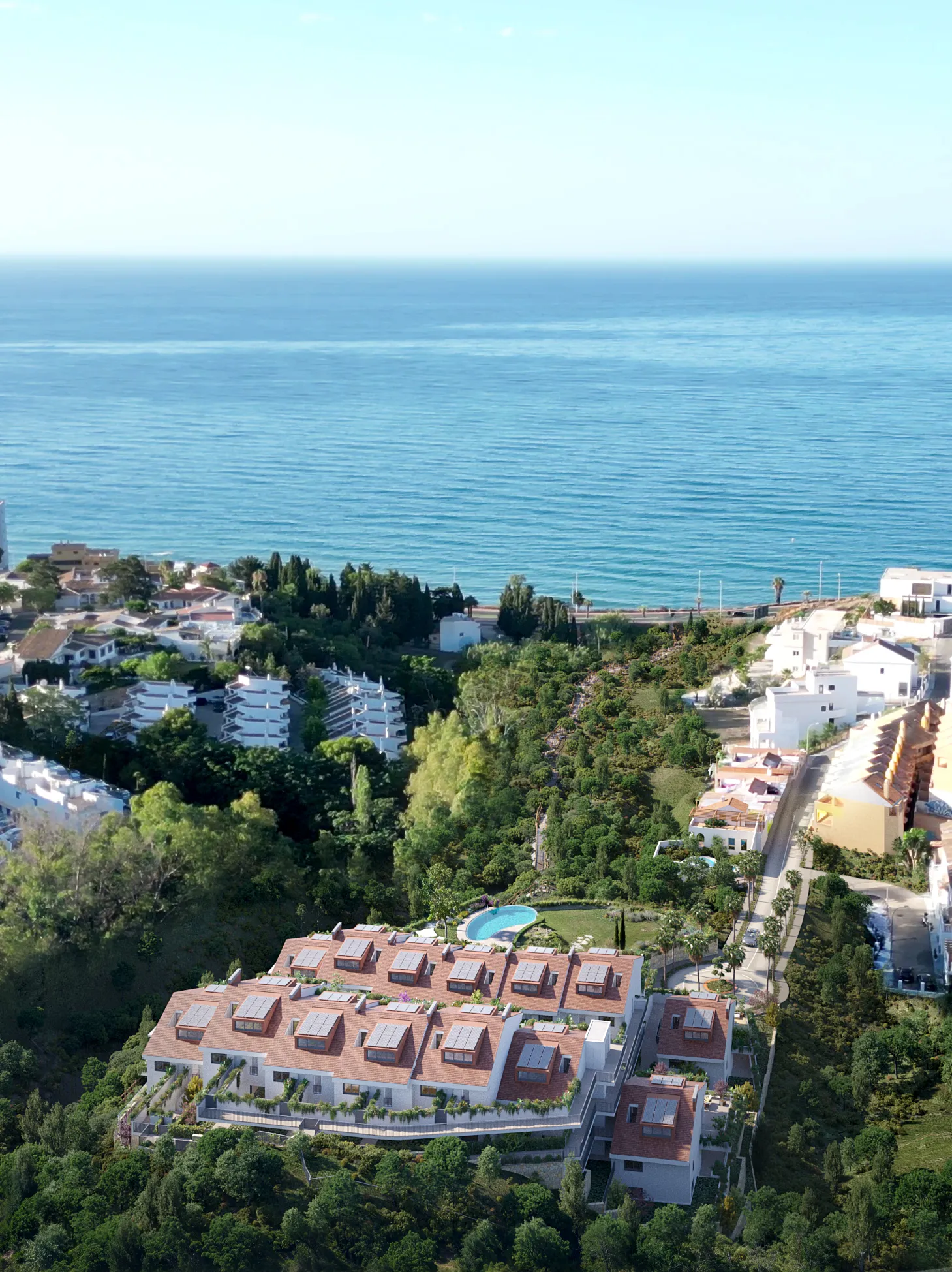 Cascada Homes - Costa del Sol - Casatalaya - Benalmadena - Aereal View