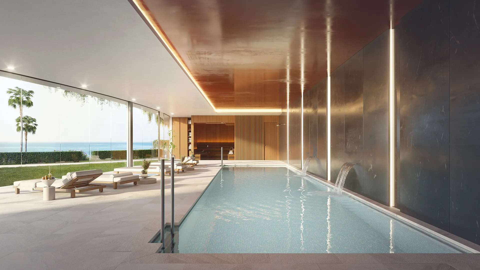 Cascada Homes - Costa del Sol - Casatalaya - Benalmadena - Indoor Swimming Pool