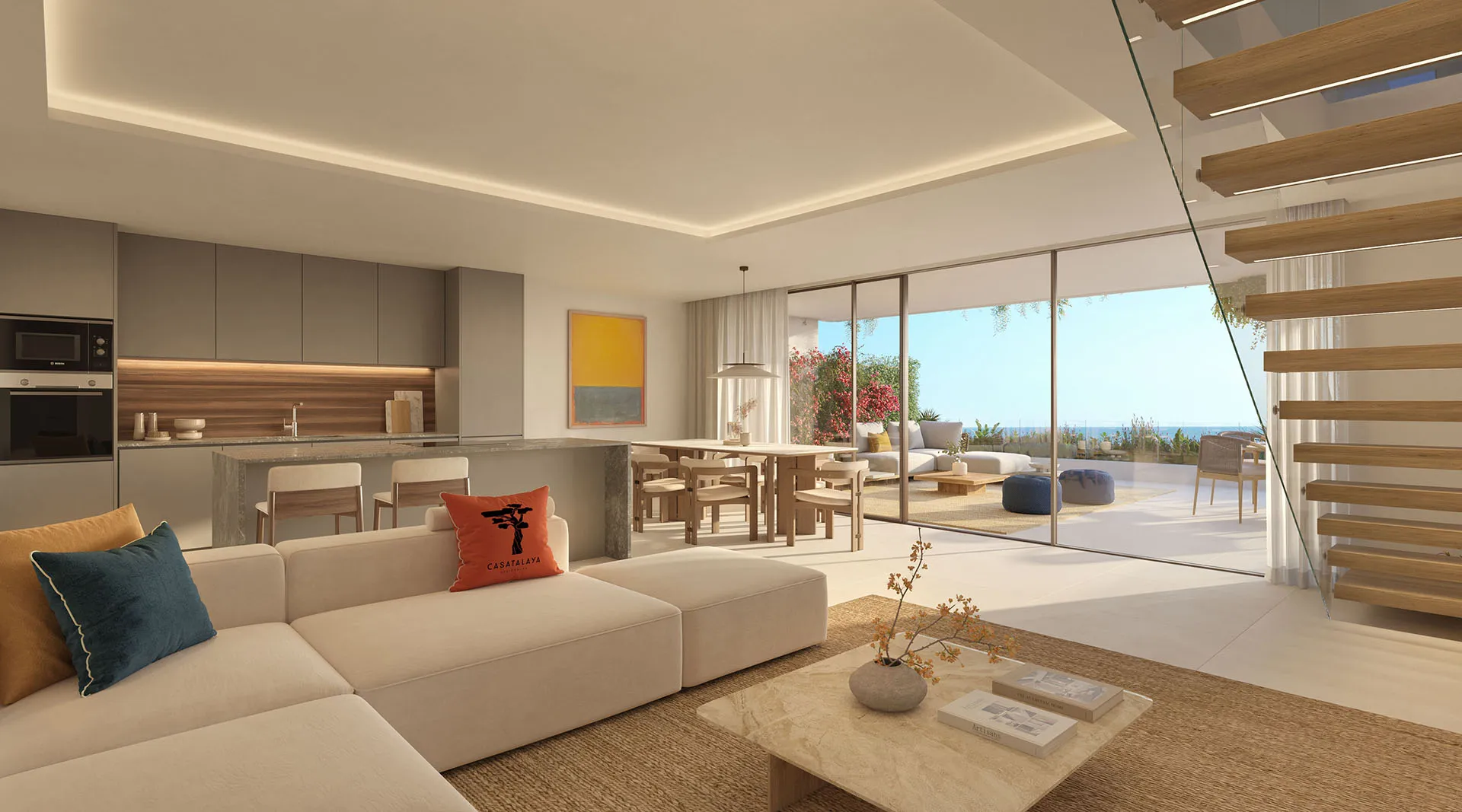 Cascada Homes - Costa del Sol - Casatalaya - Benalmadena - Living Room