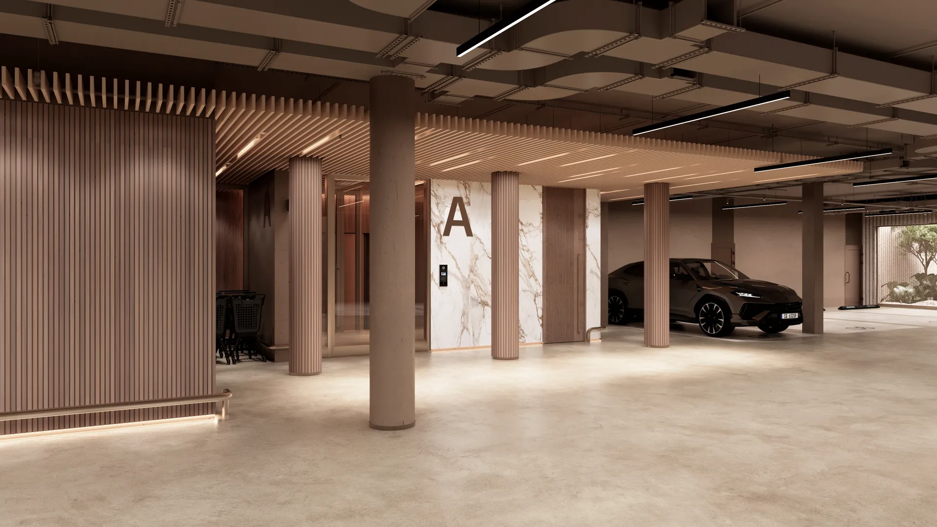 Cascada Homes - Costa del Sol - Essence Residence - Estepona - Garage