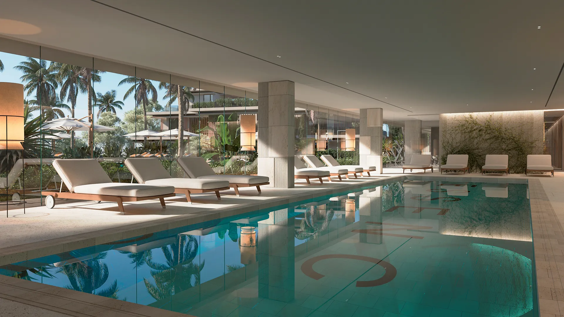 Cascada Homes - Costa del Sol - Essence Residence - Estepona - Indoor Swimming Pool