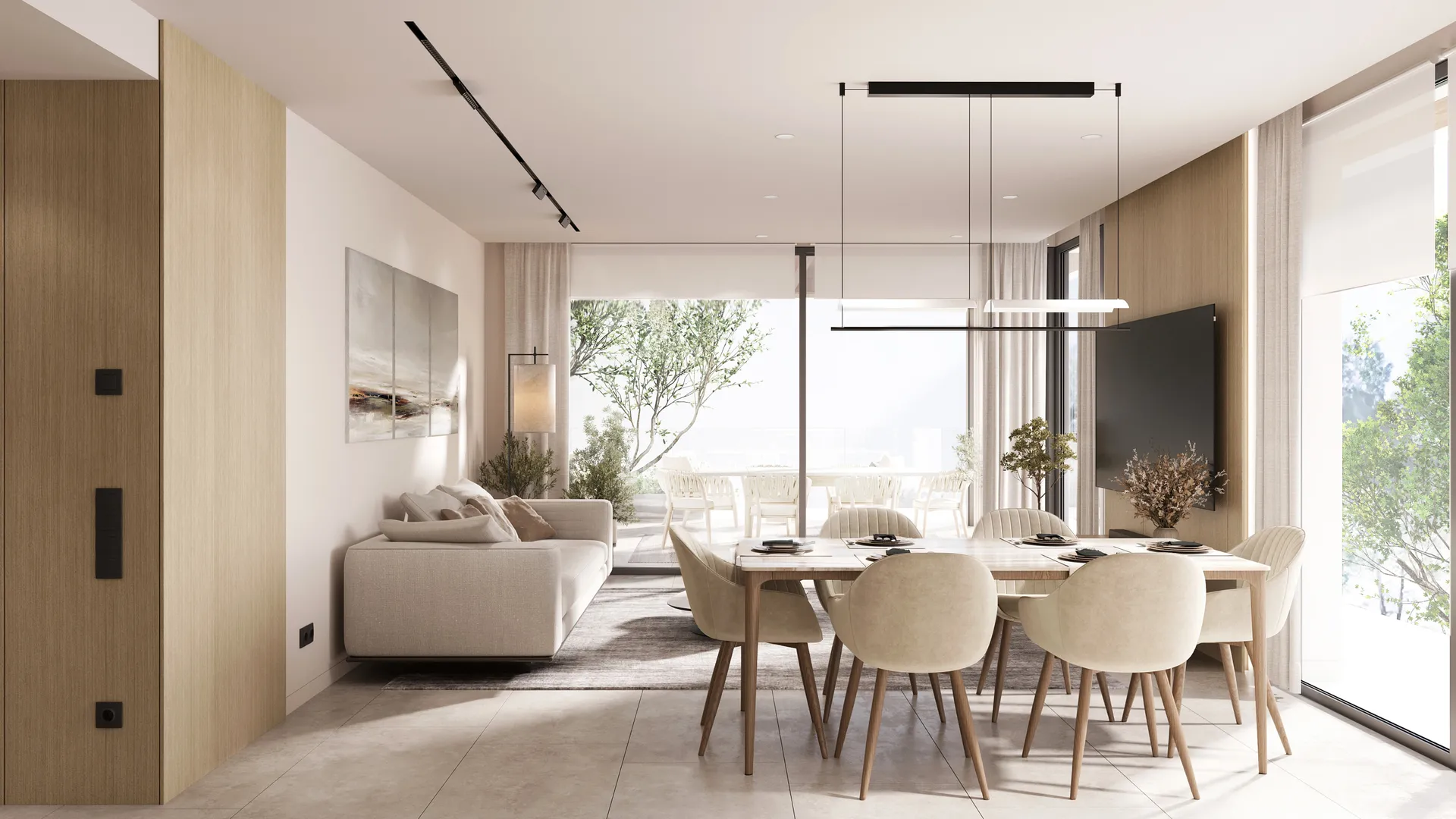 Cascada Homes - Costa del Sol - Essence Residence - Estepona - Living Room