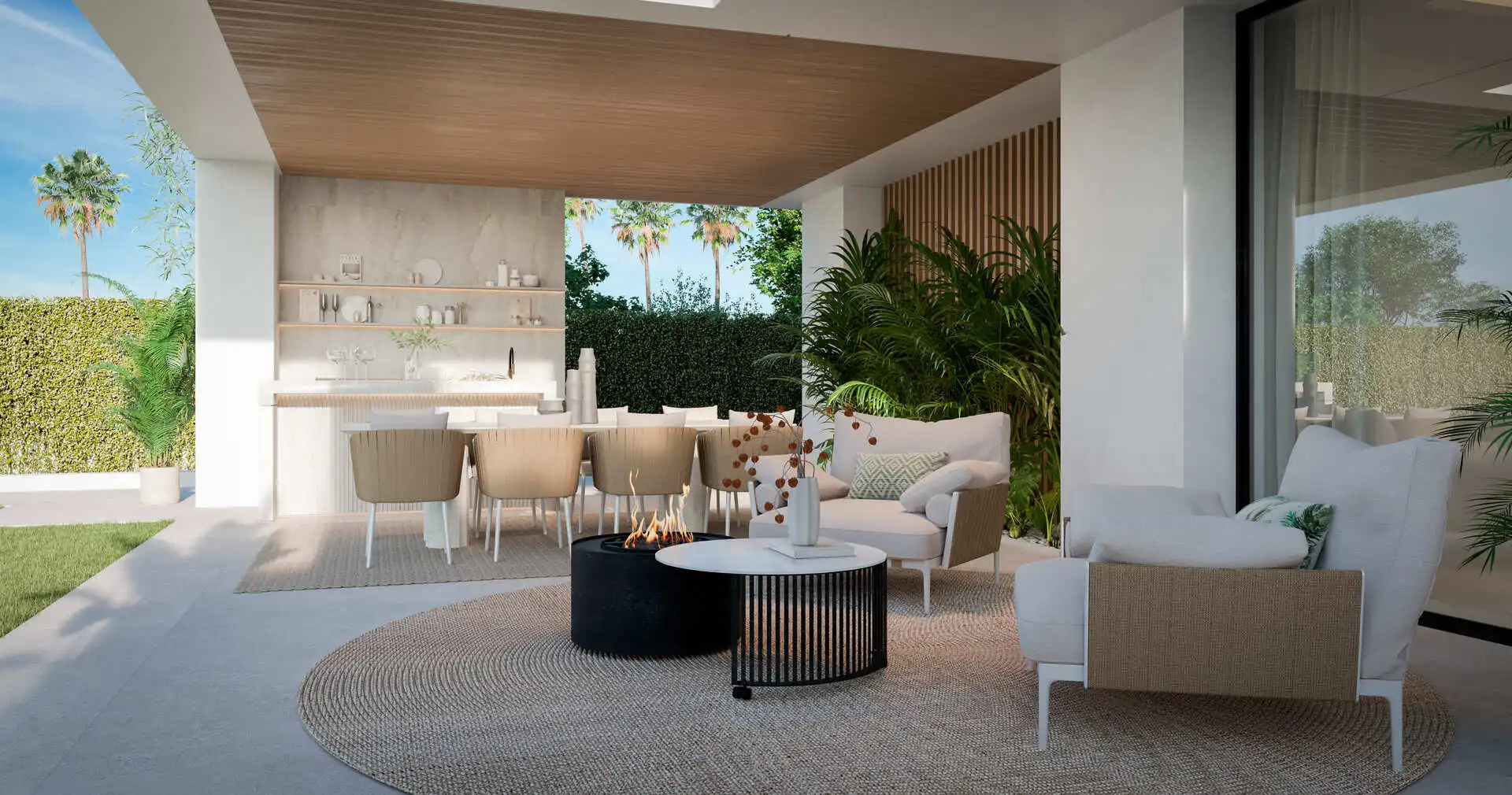 Cascada Homes - Costa del Sol - Estepona - Imagine by Marein - Exterior Kitchen Area