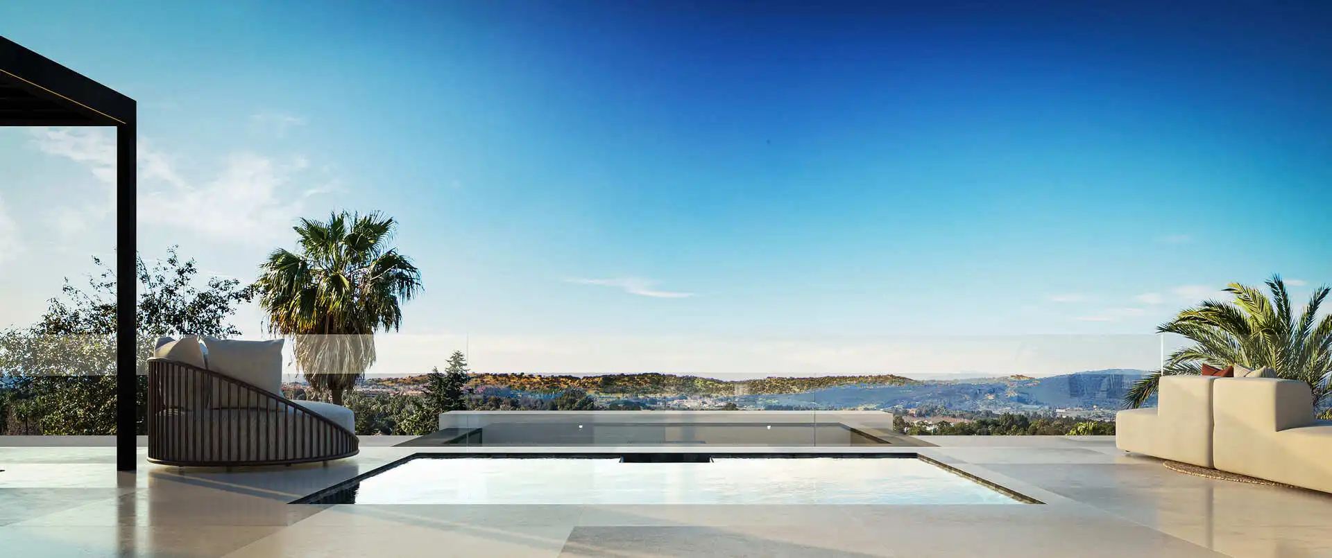 Cascada Homes - Costa del Sol - Estepona - Imagine by Marein - Solarium Pool Views