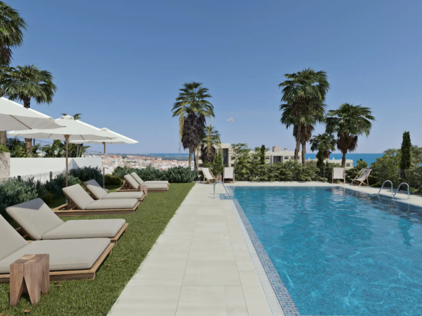 Cascada Homes - Costa del Sol - Las Mesas Infinity Homes - Estepona - Swimming Pool Sunbeds