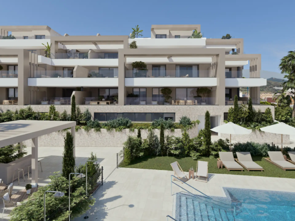 Cascada Homes - Costa del Sol - Las Mesas Infinity Homes - Estepona - Swimming Pool and common areas