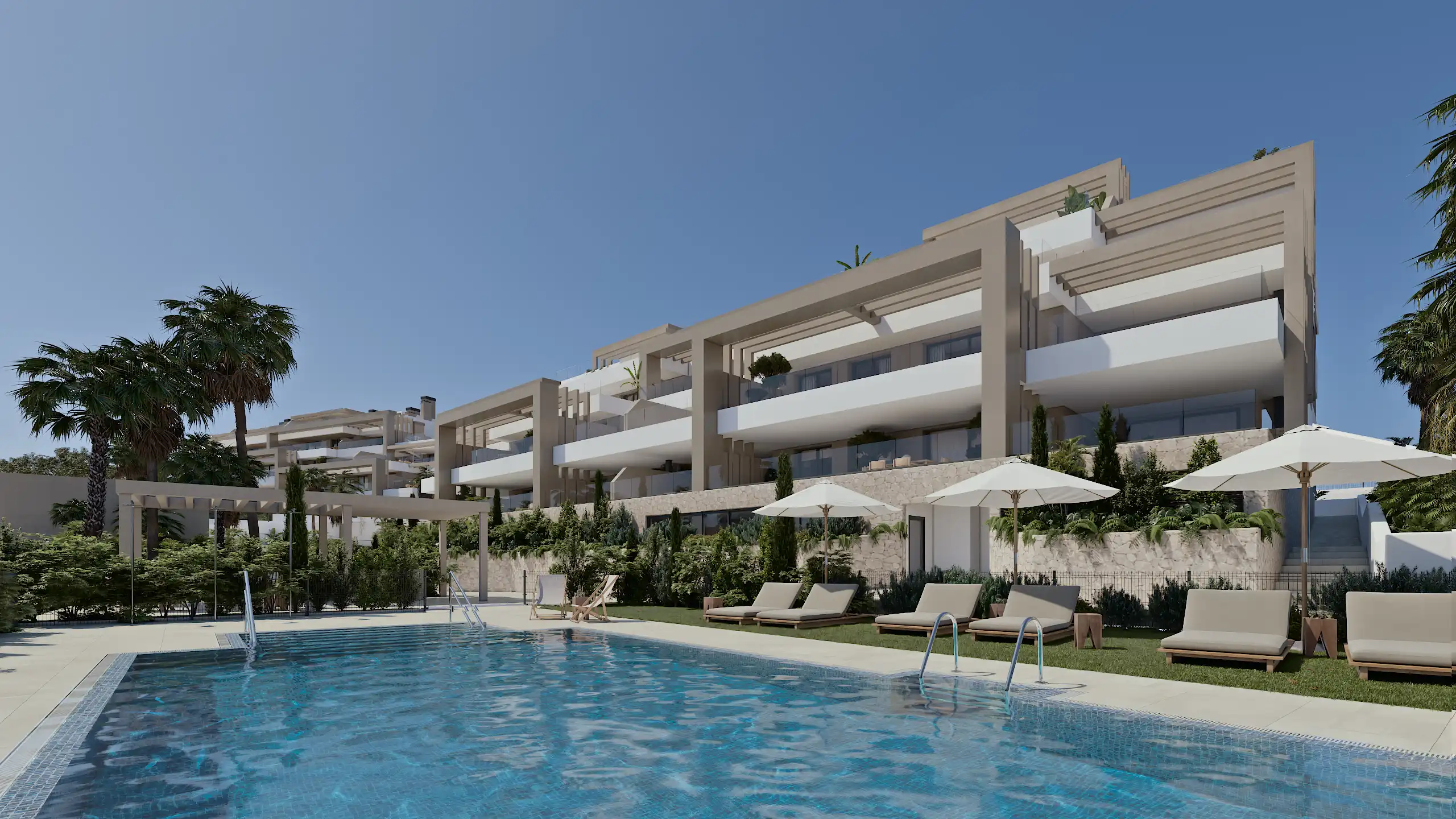Cascada Homes - Costa del Sol - Las Mesas Infinity Homes - Estepona - Swimming Pool