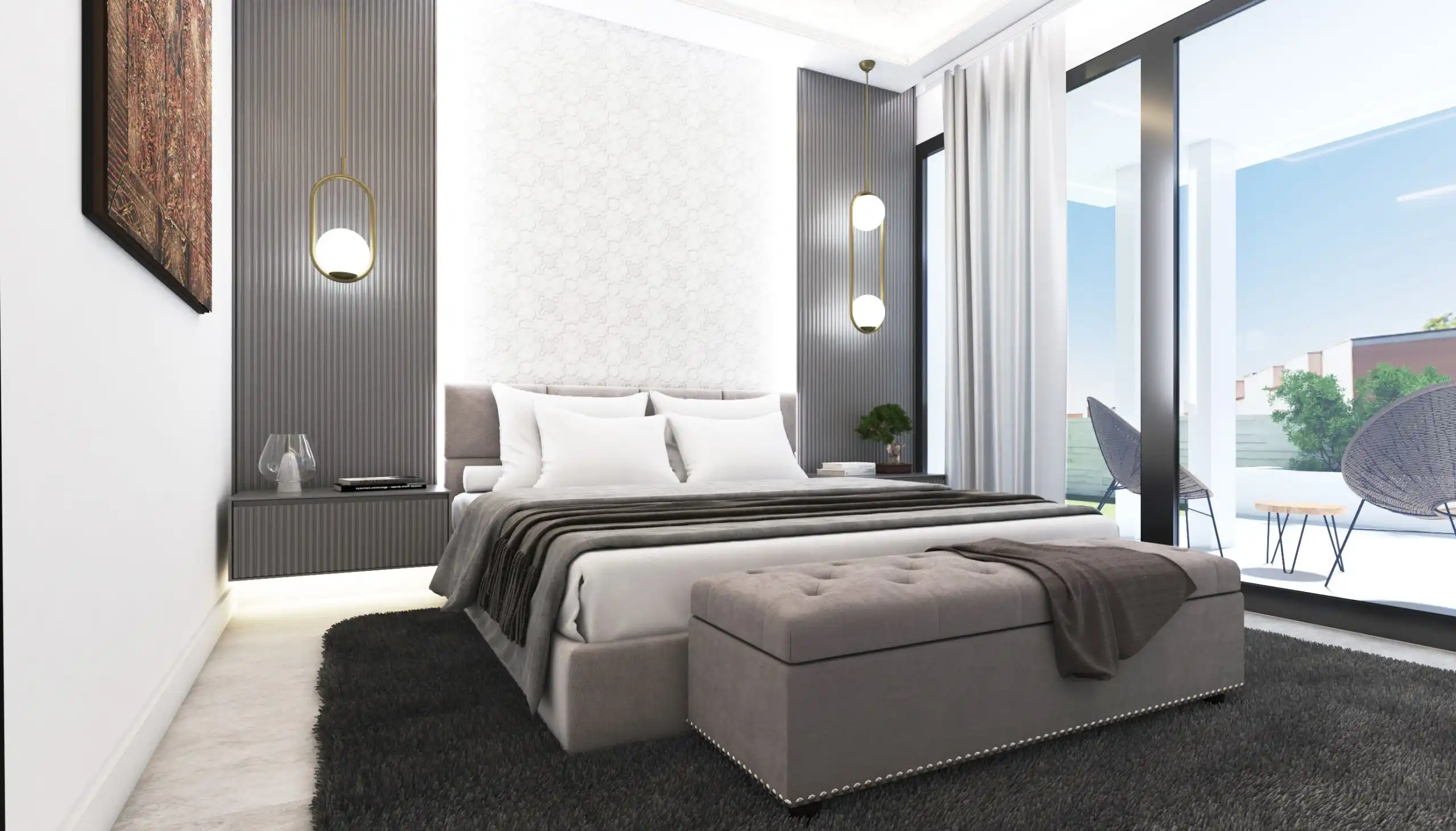 Cascada Homes - Costa del Sol - Villas Bellagio - Benalmadena - Bedroom