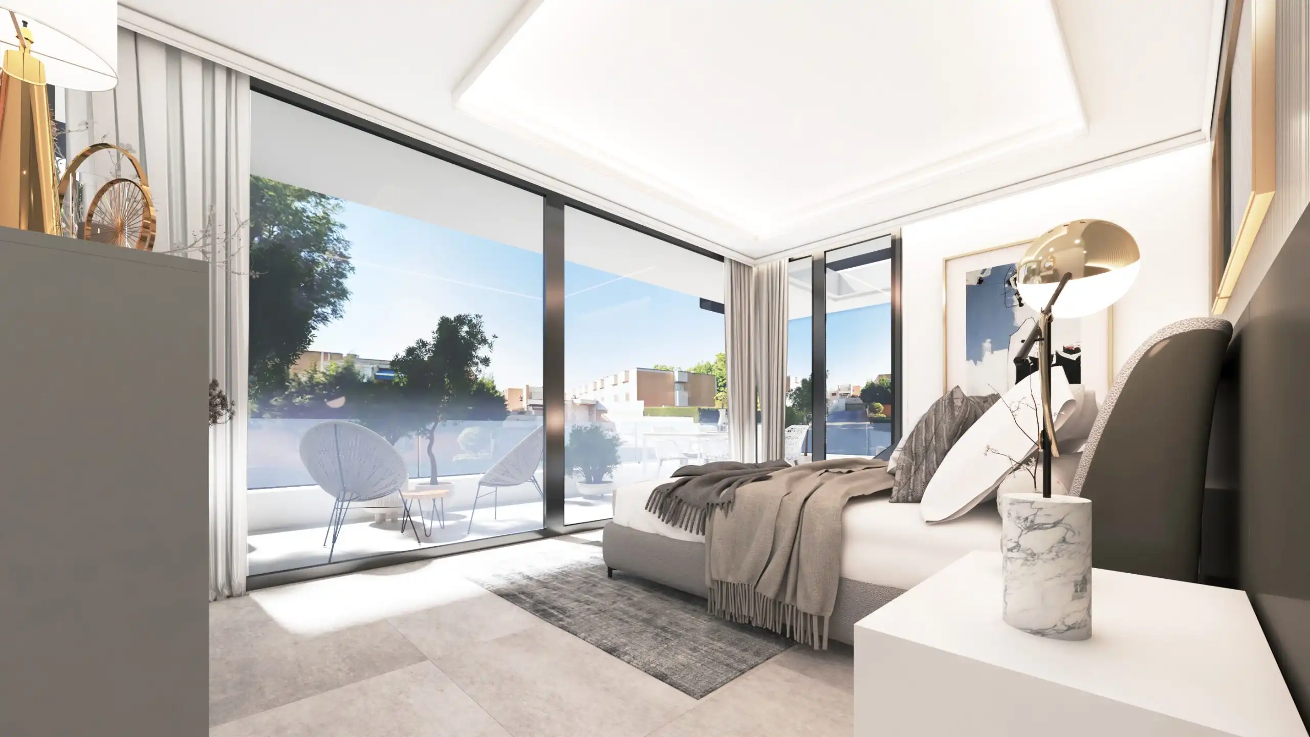 Cascada Homes - Costa del Sol - Villas Bellagio - Benalmadena - Master bedroom