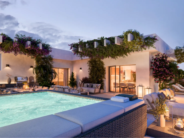 Cascada Homes - Amaranta Living Casares Golf - Casares Costa - Terrace Jacuzzi