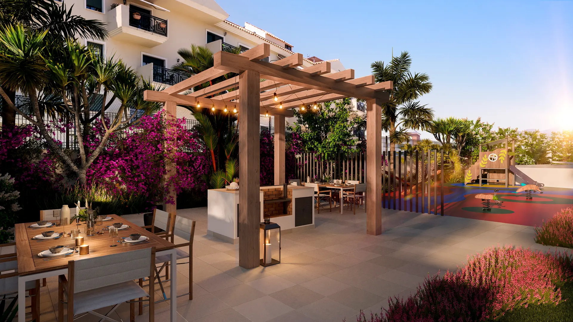 Cascada Homes - Isidora Living - Costa del Sol - Estepona - Barbeque Area