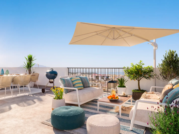 Cascada Homes - Isidora Living - Costa del Sol - Estepona - Solarium