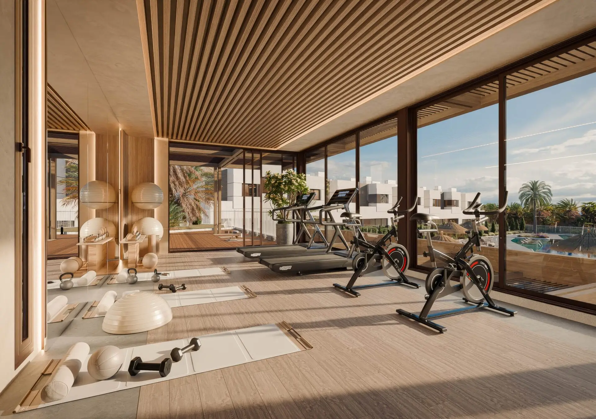 Cascada-Homes-Savia-Mijas-Costa-del-Sol-Gym
