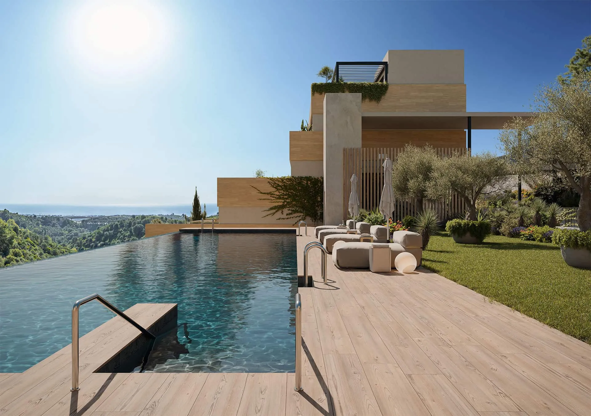 Cascada-Homes-Soleil-Marbella-Costa-del-Sol-Infinity-Swimming-Pool