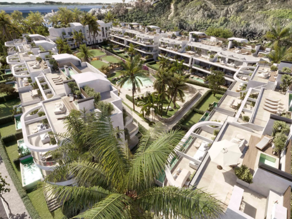 Cascada Homes - The Palms at Estepona - Costa del Sol - Aereal