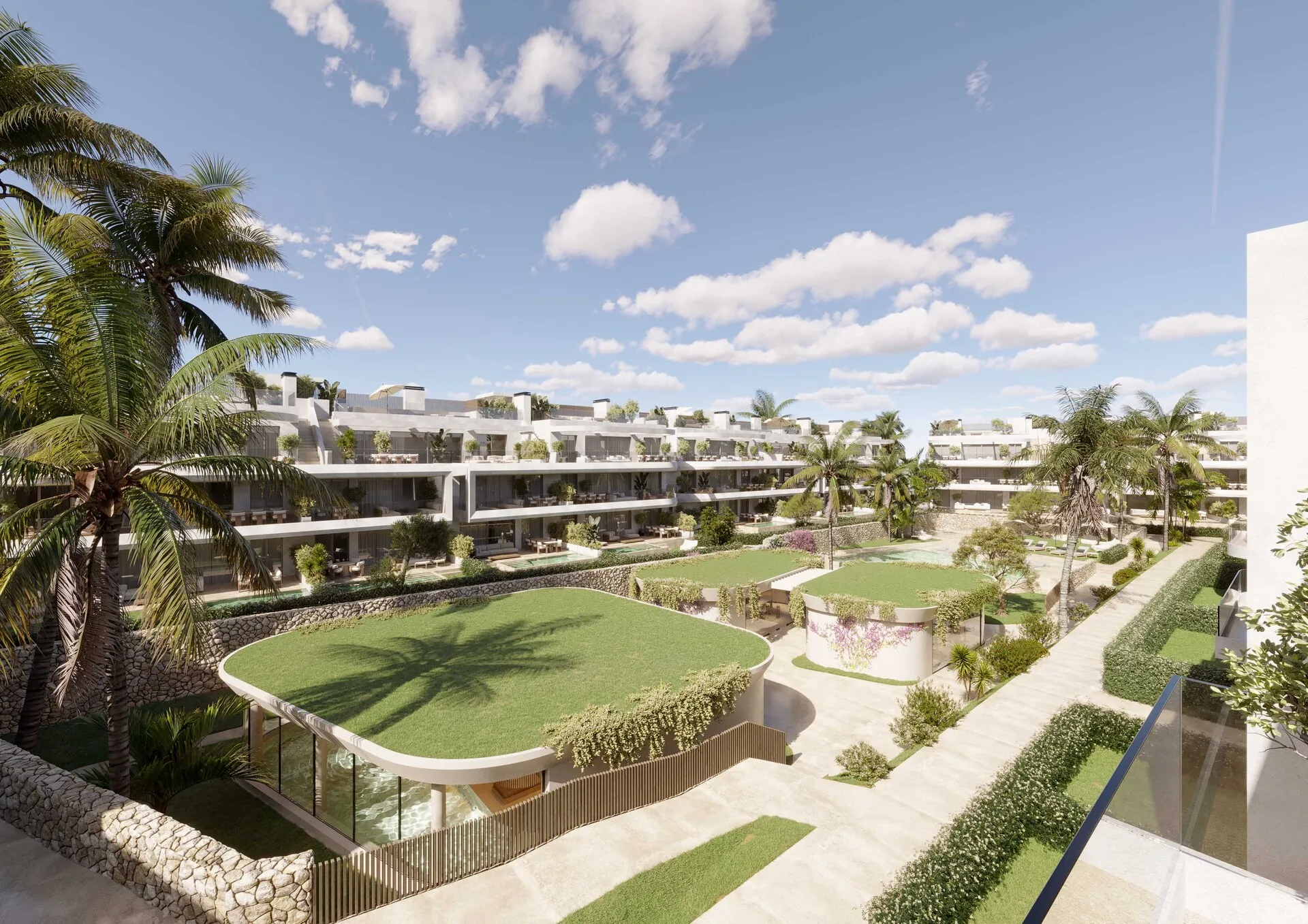 Cascada-Homes-The-Palms-at-Estepona-Costa-del-Sol-Garden