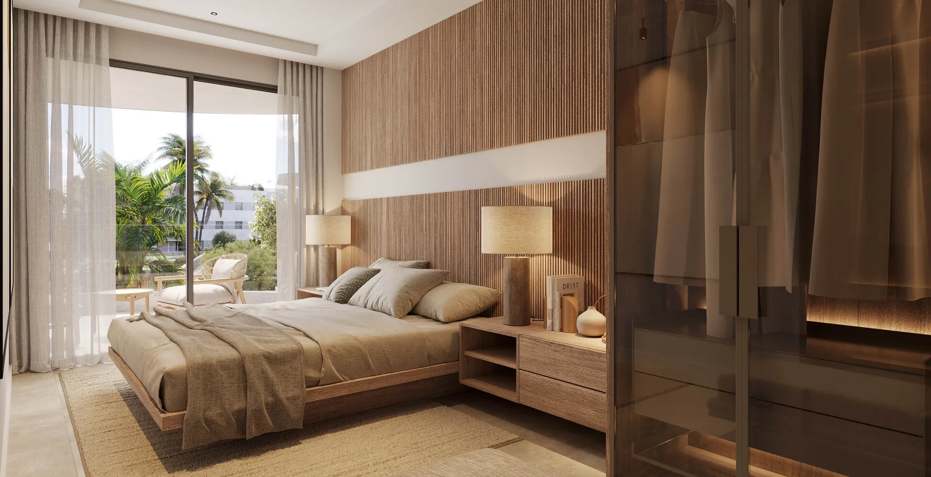 Cascada-Homes-The-Palms-at-Estepona-Costa-del-Sol-Master-Bedroom-Closet