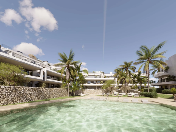 Cascada-Homes-The-Palms-at-Estepona-Costa-del-Sol-Swimming-Pool