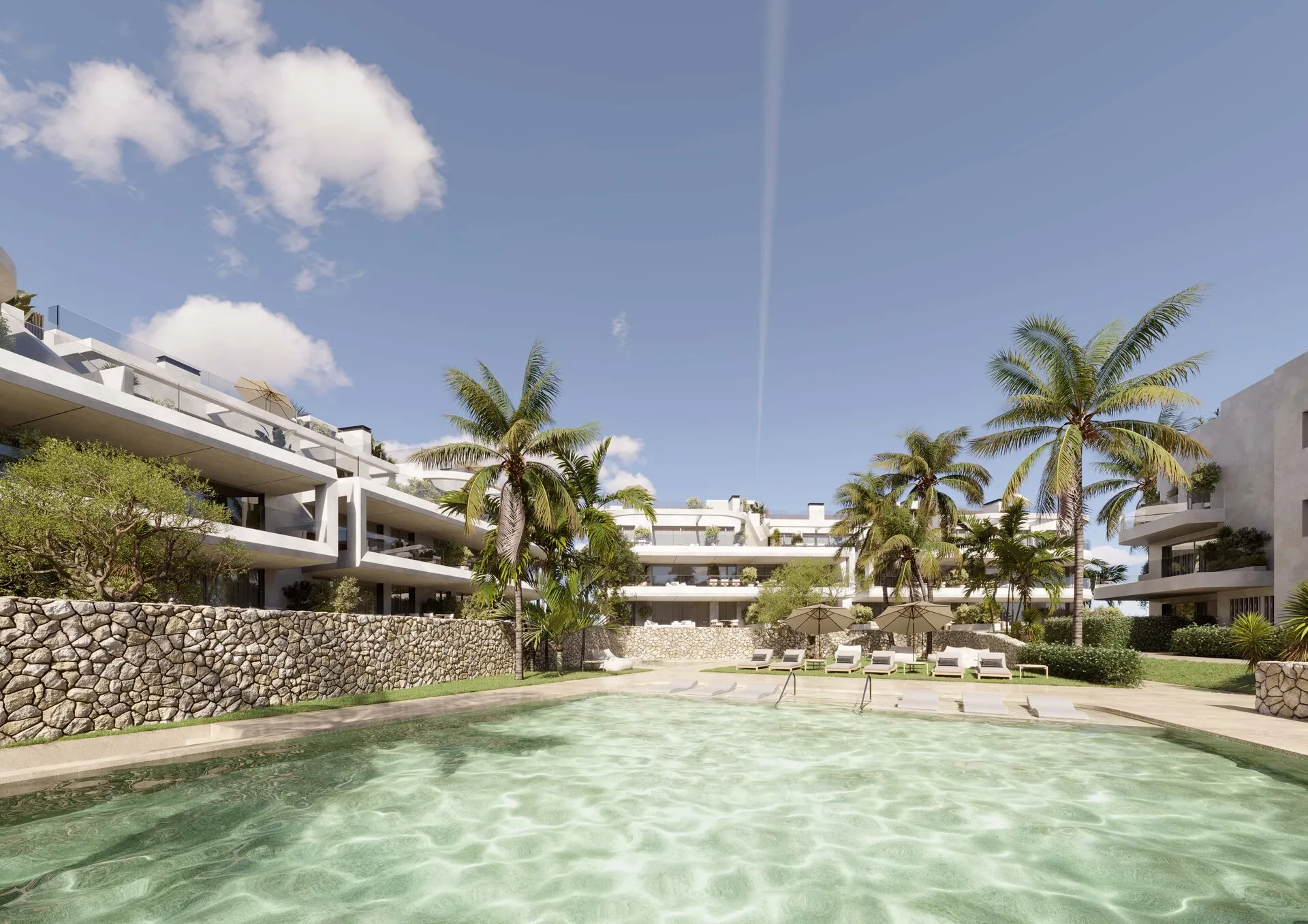 Cascada-Homes-The-Palms-at-Estepona-Costa-del-Sol-Swimming-Pool