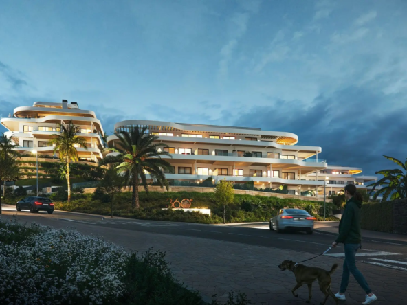 Cascada Homes - 360 by Cordia - Mijas - Facade by night