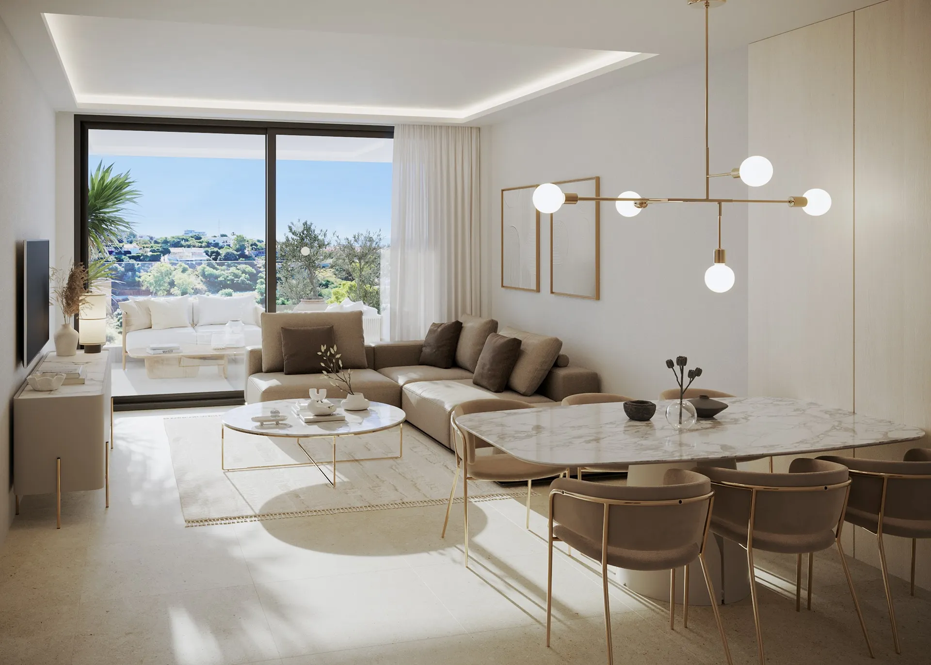 Cascada-Homes-Belvedere-Collection-Fuengirola-Living-room