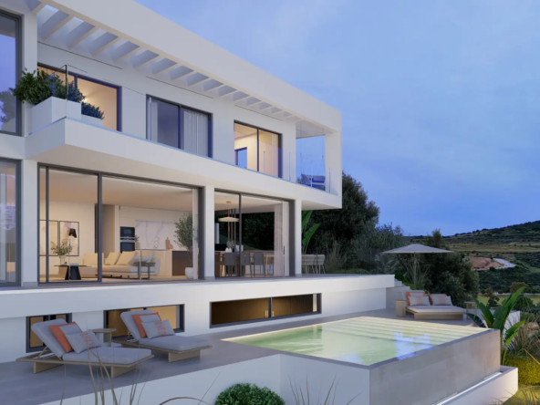Cascada Homes - Estepona - Vivace Villas - Terrace and Private Swimming Pool