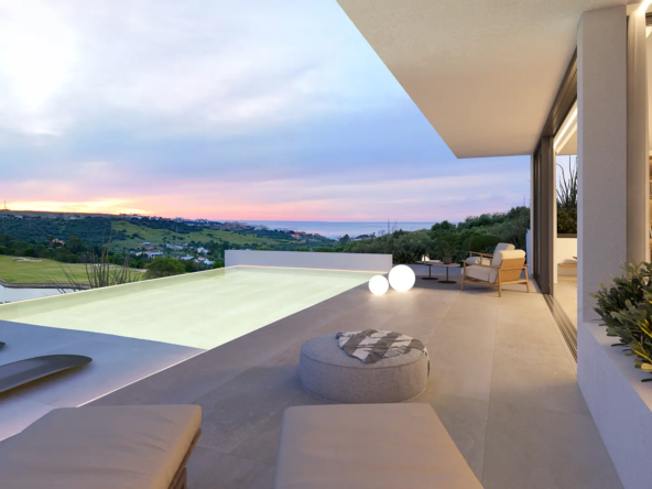 Cascada Homes - Estepona - Vivace Villas - Terrace with views