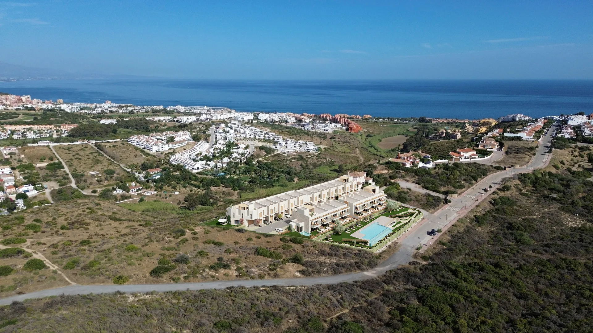 Cascada Homes - Kristina Views - Manilva - Aereal View