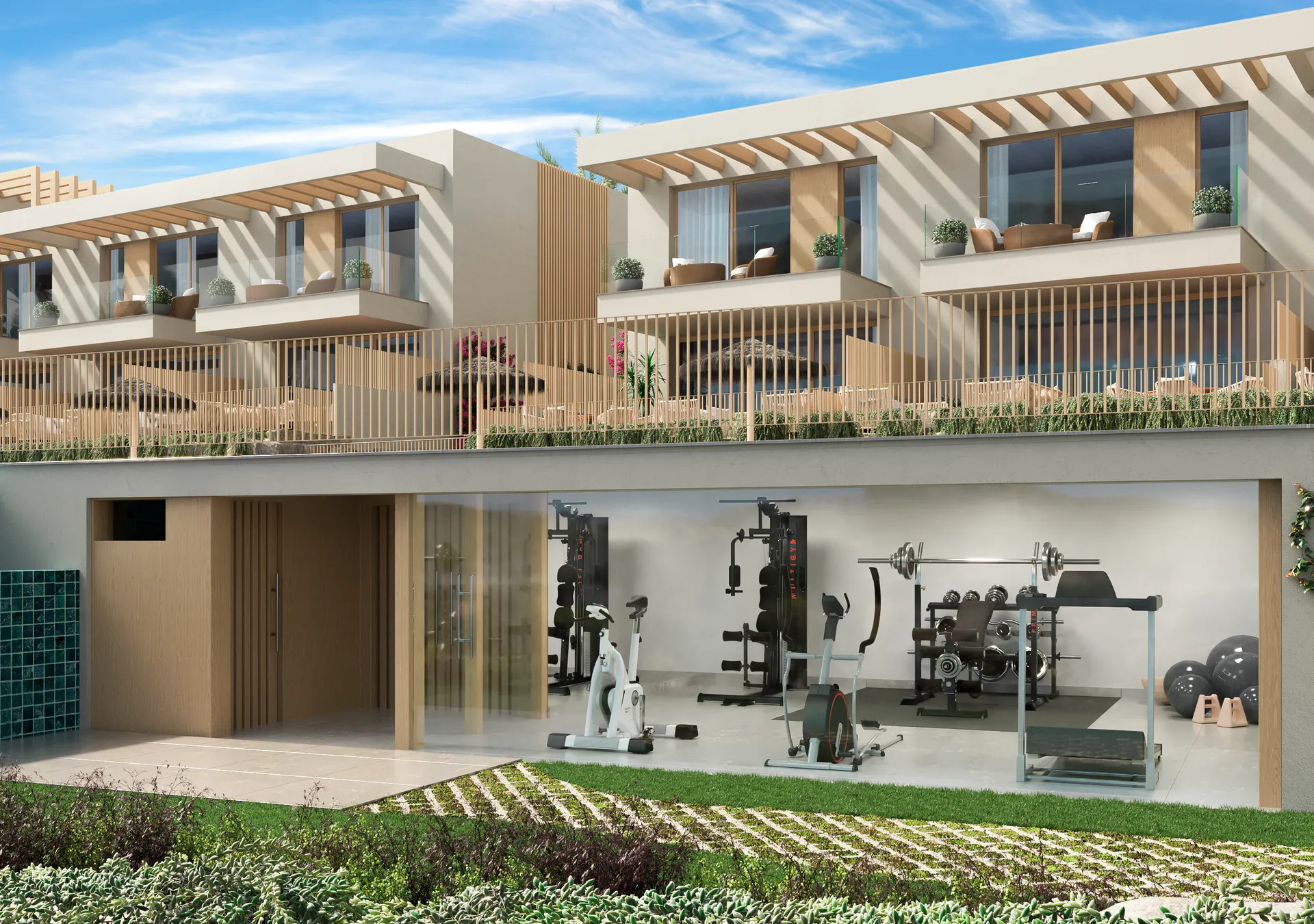 Cascada-Homes-Kristina-Views-Manilva-Gym
