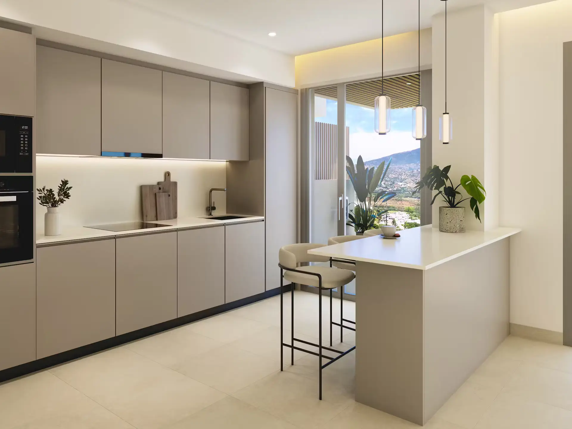Cascada-Homes-Sunrise-Golf-Residences-La-Cala-de-Mijas-Kitchen
