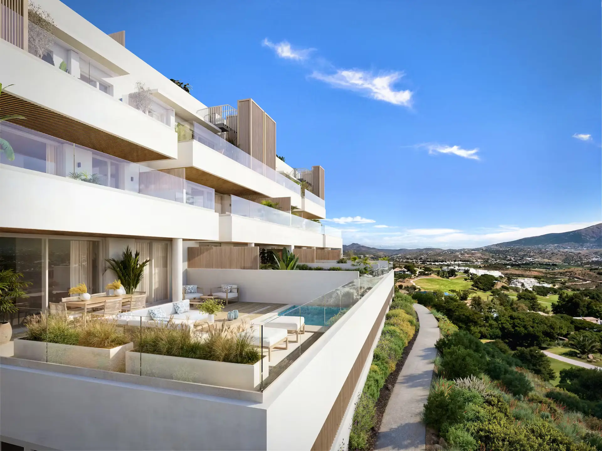 Cascada-Homes-Sunrise-Golf-Residences-La-Cala-de-Mijas-Terrace