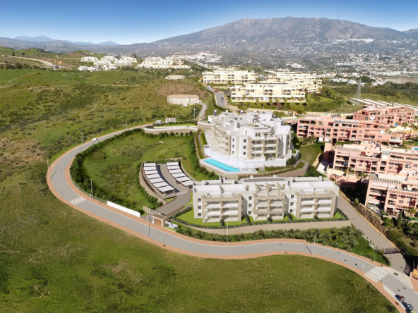 Cascada Homes - Valley Views - Mijas - Sea Views - Aerial 2
