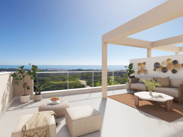 Cascada Homes - Valley Views - Mijas - Sea Views - Penthouse terrace