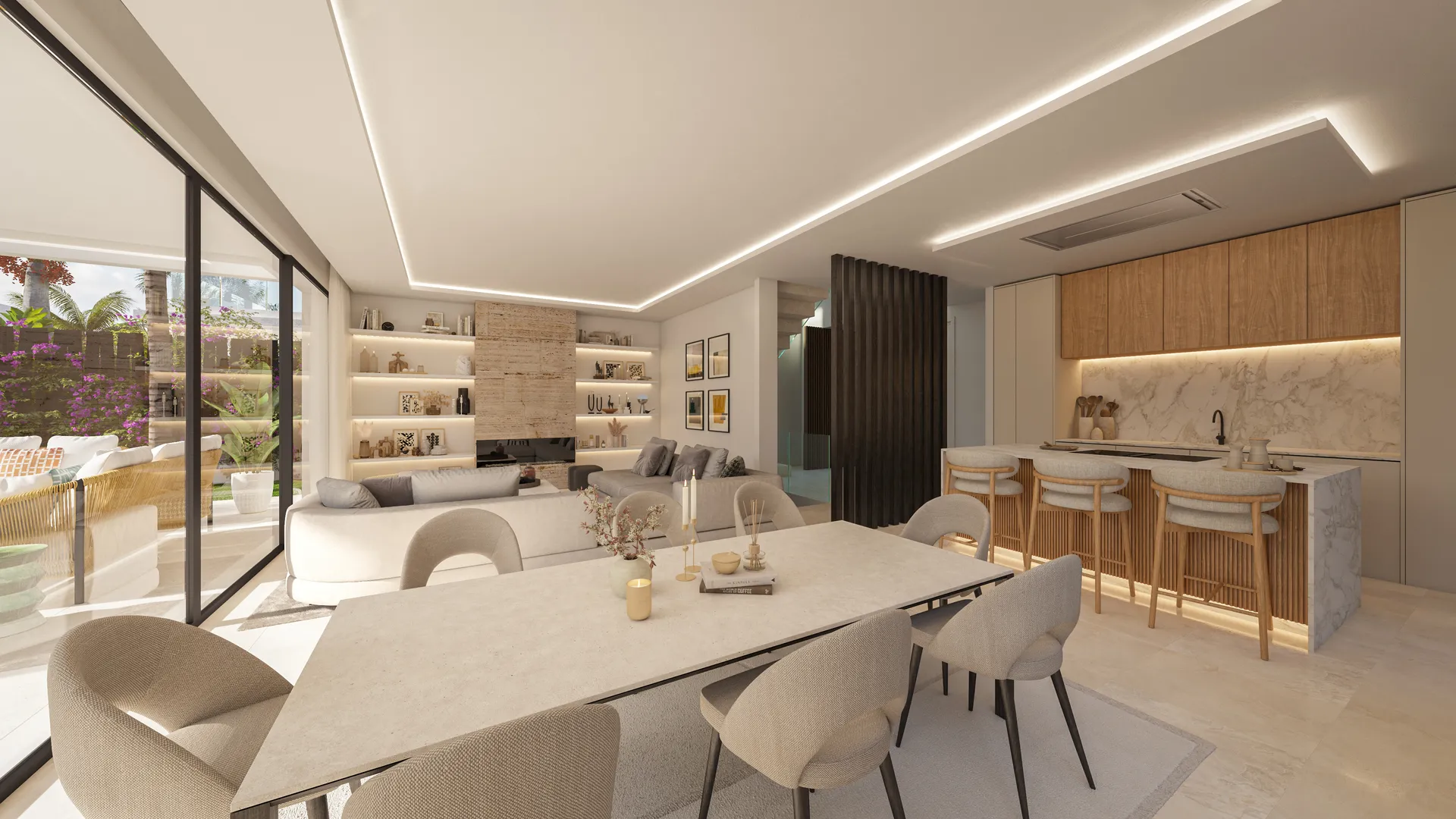 Cascada-Homes-Vasari-Villas-Estepona-Dinning-Area
