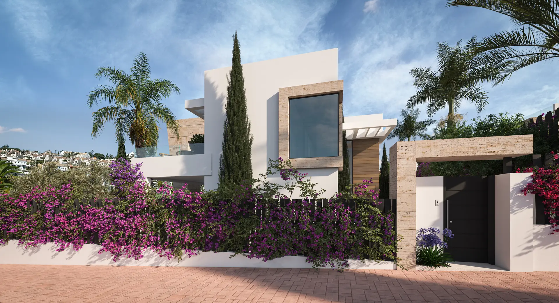 Cascada-Homes-Vasari-Villas-Estepona-Entrance