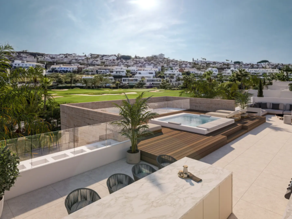 Cascada Homes - Vasari Villas - Estepona - Solarium